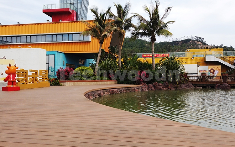 公园木塑地板