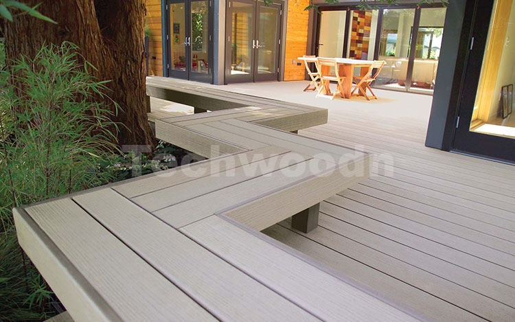 木塑地板商业用途