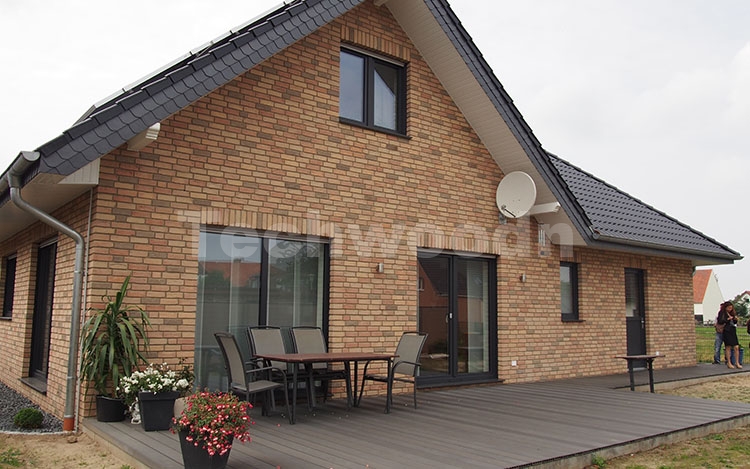 门廊户外塑木地板